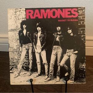 The Ramones Rocket to Russia Vinyl LP Sire SR 6042 1st Press Teenage Lobotomy